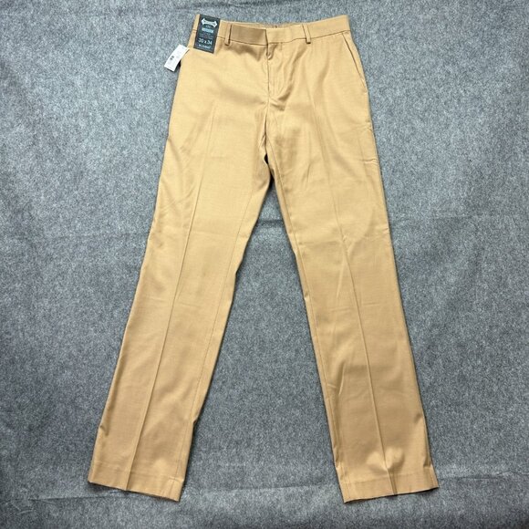 Murano Zac Classic Fit Relaxed Straight Pants Men's Size 30 X 34 Khaki NWT - Picture 2 of 11